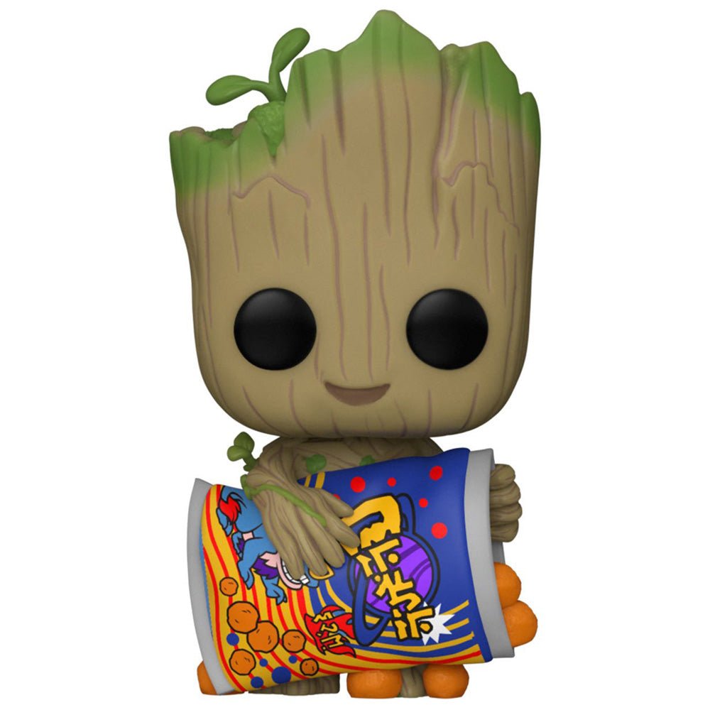GUARDIANS OF THE GALAXY ガーディアンズ・オブ・ギャラクシー - I Am Groot with Cheese Puffs Pop! Vinyl Figure / フィギュア・人形 - PGS